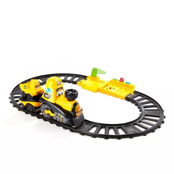 Funris CAT L&S Train with tracks - yellow and black - ZRAFH