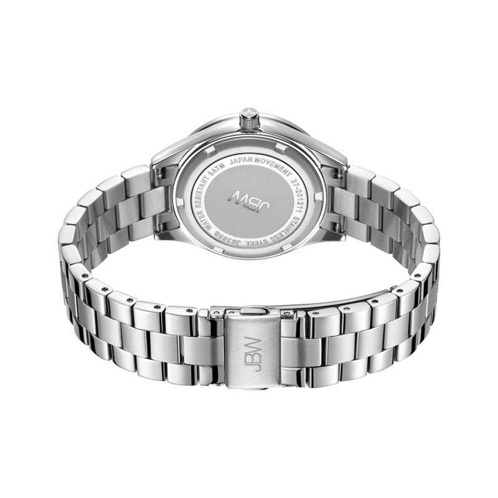 JBW Women's Mondrian 34 Watch 0.08 ctw Diamond - Stainless Steel - Silver - J6388 - Zrafh.com - Your Destination for Baby & Mother Needs in Saudi Arabia