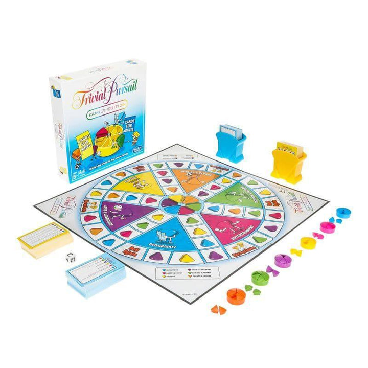 Trivial Pursuit Board Game Family Edition - ZRAFH
