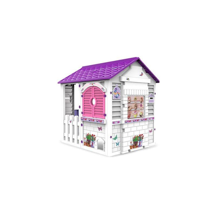 Educa Casita Casbella Cc Garden Playhouse For Kids - 105.8x20.7x85 cm - Pink - 3+ Years - Zrafh.com - Your Destination for Baby & Mother Needs in Saudi Arabia