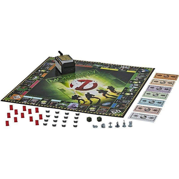 Monopoly Board Game for Kids Ghostbusters Edition Multicolor - 8.1x29.2x29.2 cm - E9479 - ZRAFH