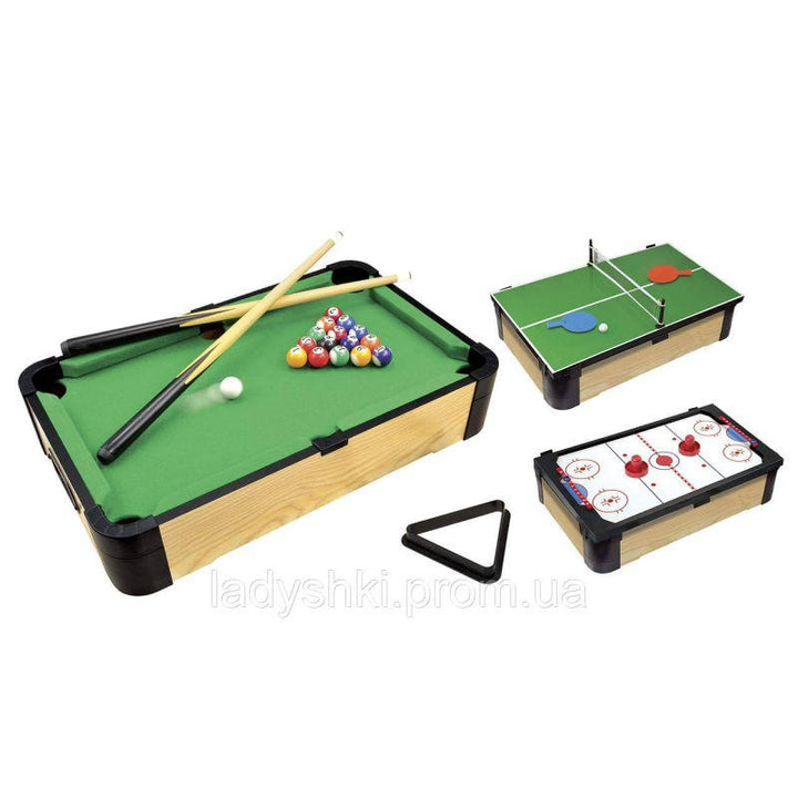 Ambassador Triple-Play Tabletop Pool - 20 inches - 50 cm - Zrafh.com - Your Destination for Baby & Mother Needs in Saudi Arabia