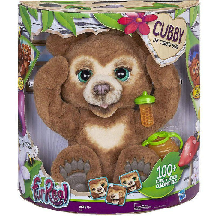 Furreal Friends Toy Cubby The Curious Bear - Multicolor - ZRAFH