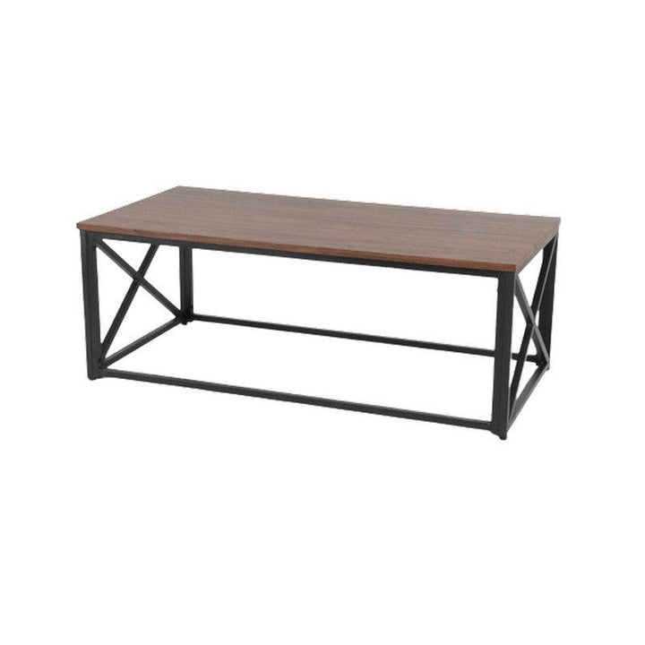 Coffee Table Brown and Black - 120x60x45 cm By Alhome - Zrafh.com - Your Destination for Baby & Mother Needs in Saudi Arabia