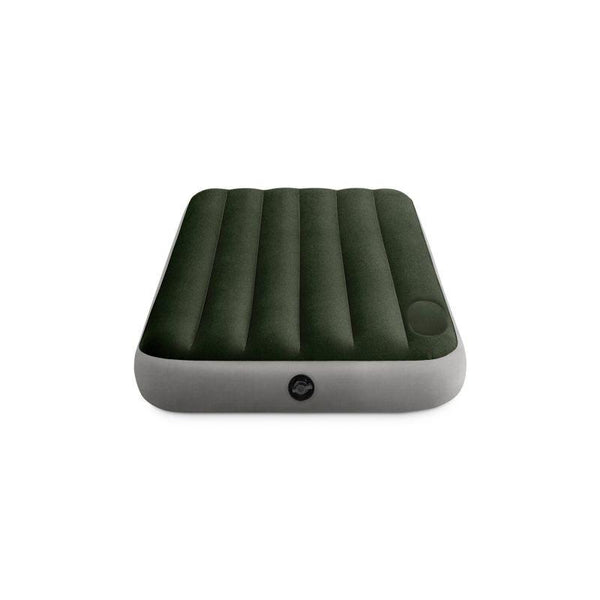 Intex Double Air Bed with Foot Rest - Green - INT64761 - Zrafh.com - Your Destination for Baby & Mother Needs in Saudi Arabia