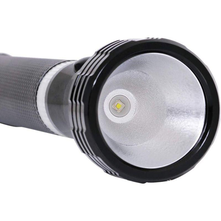 Geepas Rechargeable LED Flashlight - GFL4641 - Zrafh.com - Your Destination for Baby & Mother Needs in Saudi Arabia