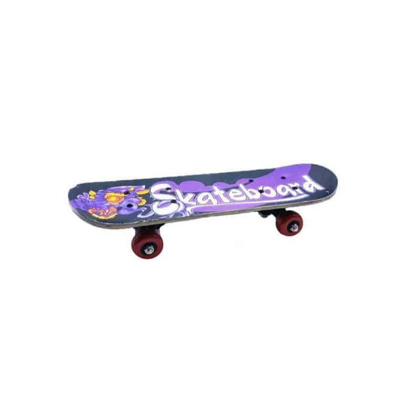 Skateboard Purple - 43x12x12 cm - 38-1146 - ZRAFH
