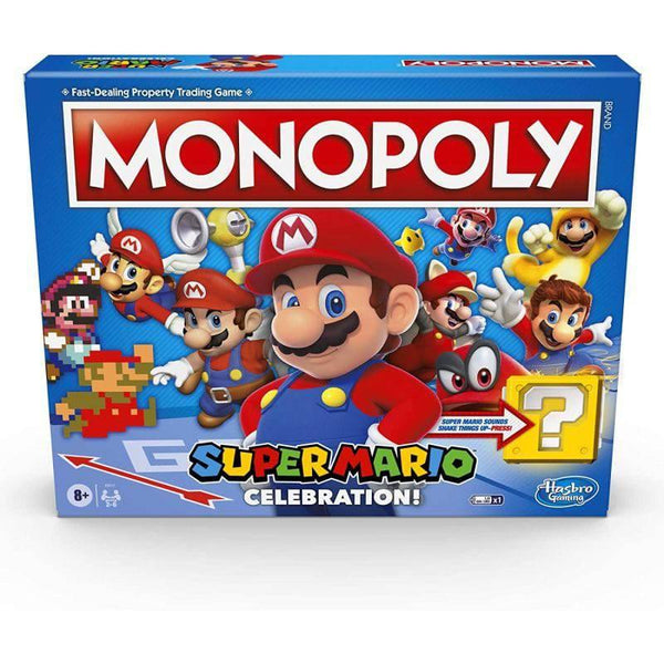 Monopoly Super Mario Edition Board Game For Ages 8 And Up - ZRAFH