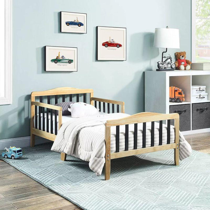 Kids' Beige MDF Bed: Simple Elegance, 120x200x140 cm by Alhome - Zrafh.com - Your Destination for Baby & Mother Needs in Saudi Arabia