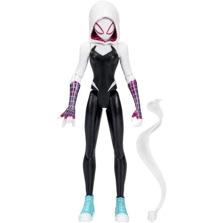 Marvel Spider-Man Across The Spider-Verse Spider-Gwen Toy with Web Accessory - 6 Inch - ZRAFH