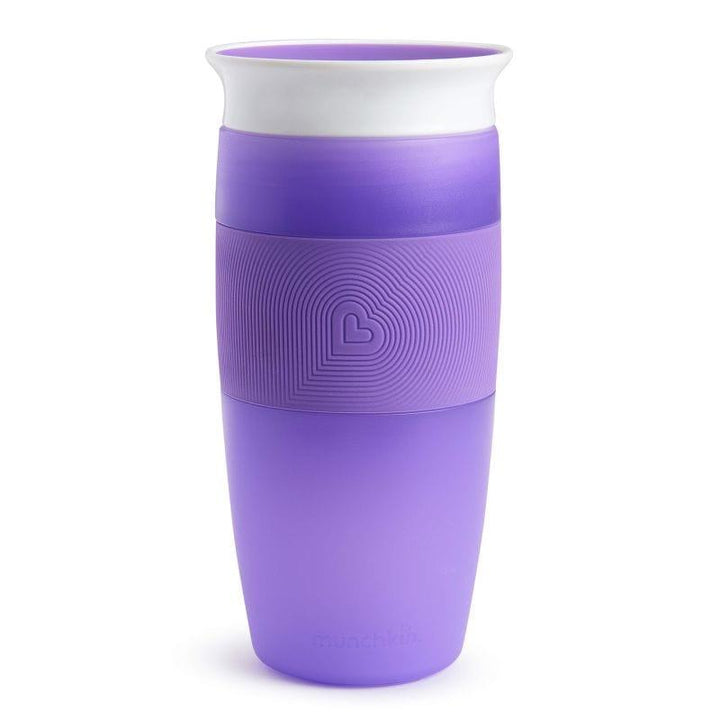 Munchkin Miracle 360 Sippy Cup Purple - 414 ml - ZRAFH