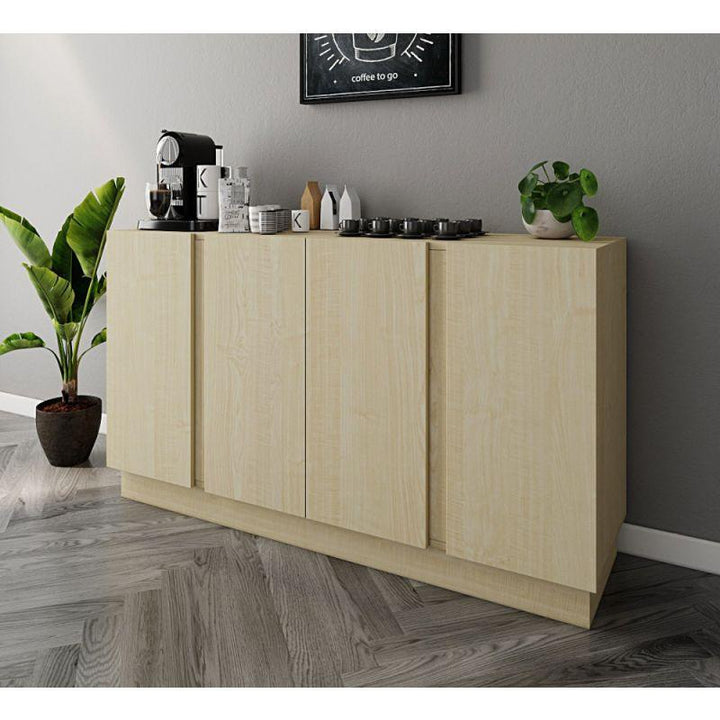 Beige Coffee Corner with Drawers By Alhome - Zrafh.com - Your Destination for Baby & Mother Needs in Saudi Arabia