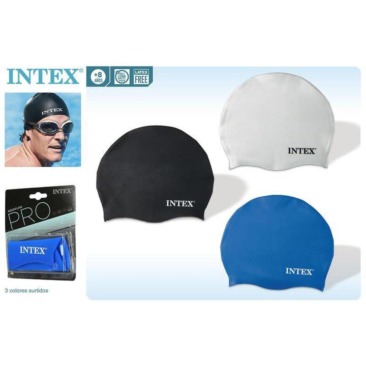 Intex Silicone Swim Cap - One Size - Zrafh.com - Your Destination for Baby & Mother Needs in Saudi Arabia