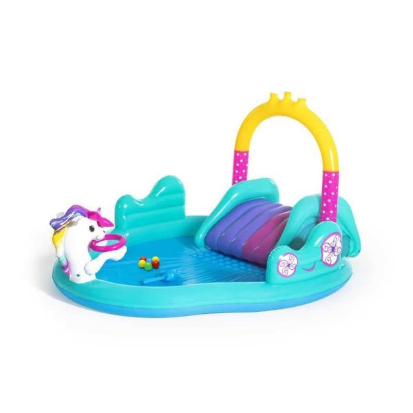 Magical Unicorn Carriage Play Center Mutlicolor - 2.74x1.98x1.37 m - 26-53097 - ZRAFH