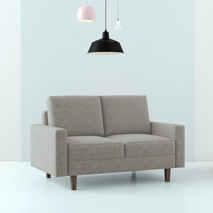 Modern Streamlined Linen 2 Seater Sofa - 180x85x85 cm - By Alhome - Zrafh.com - Your Destination for Baby & Mother Needs in Saudi Arabia