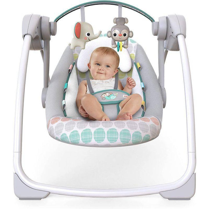 BRIGHT STARTS Whimsical Wild Portable Swing - multicolor - ZRAFH