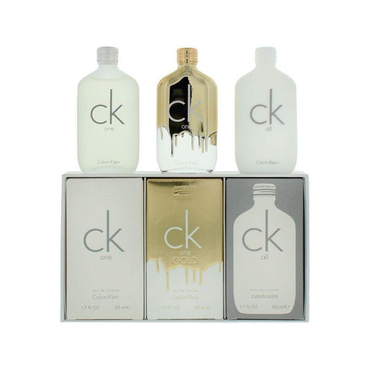 Calvin Klein Mini Set Travel For Women Eau de Toilette (One + One Gold + All ) 10 ml - ZRAFH