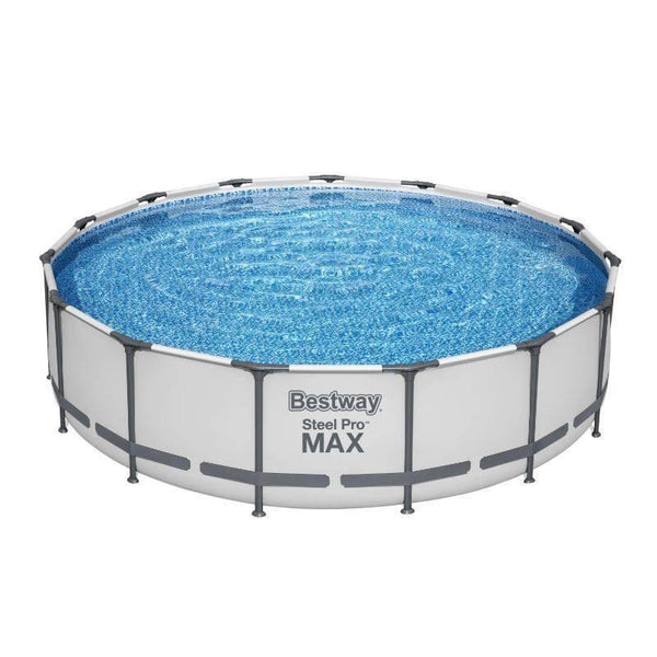 Steel Pro MAX Pool Set 457x107 cm From Bestway White - 26-56488 - ZRAFH