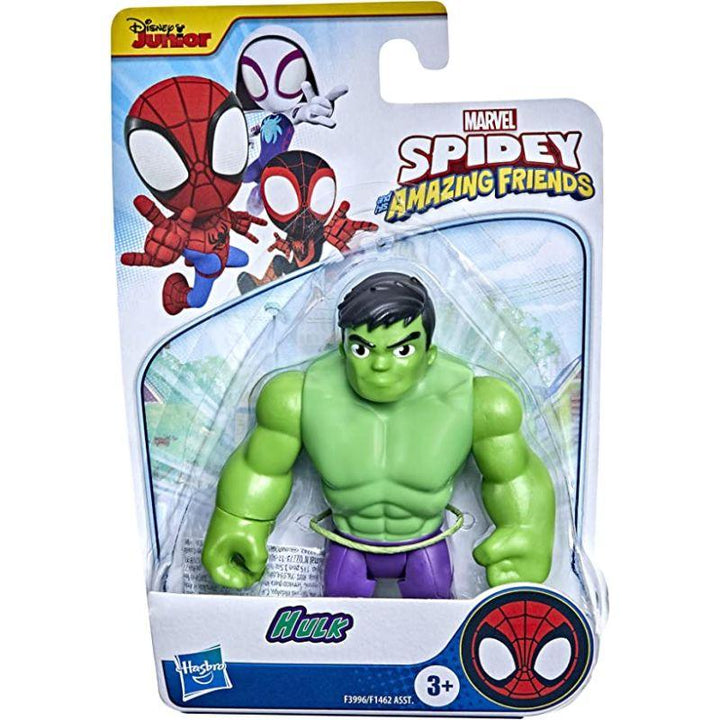 Marvel Spidey and His Amazing Friends Hulkâ€™s Smash Yard - 4 inch - ZRAFH