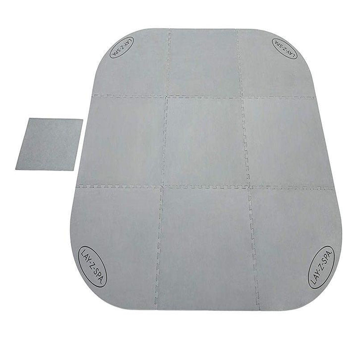 Lay-Z-Spa Jacuzzi Floor Protector 216x216 cm From Bestway Grey - 26-60309 - ZRAFH