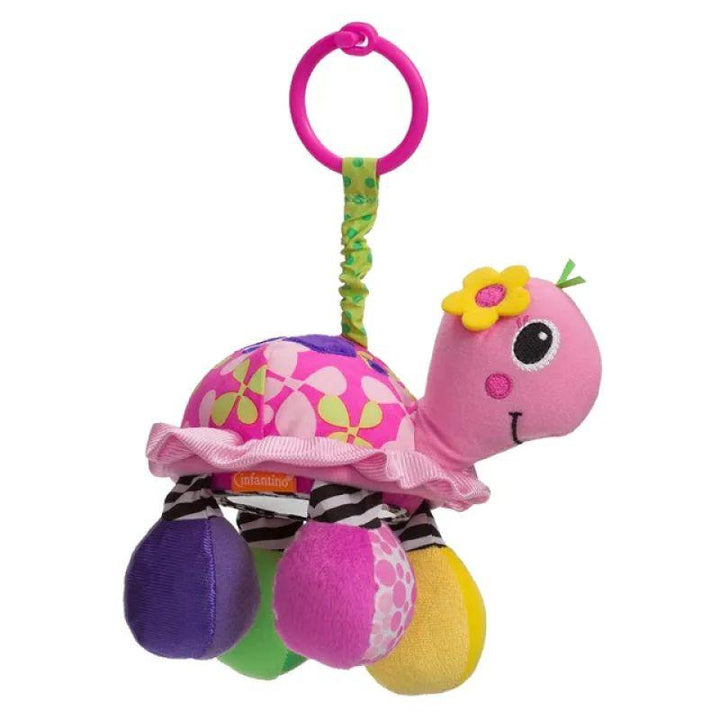 Infantino Turtle Mirror Pal - 0+ Months - Zrafh.com - Your Destination for Baby & Mother Needs in Saudi Arabia