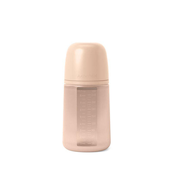 Suavinex Baby Feeding Bottle - Silicone - 240 ml - Zrafh.com - Your Destination for Baby & Mother Needs in Saudi Arabia