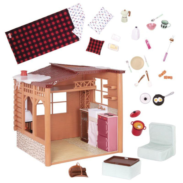 Battat Winter Cabin Set With Electronics - Zrafh.com - Your Destination for Baby & Mother Needs in Saudi Arabia