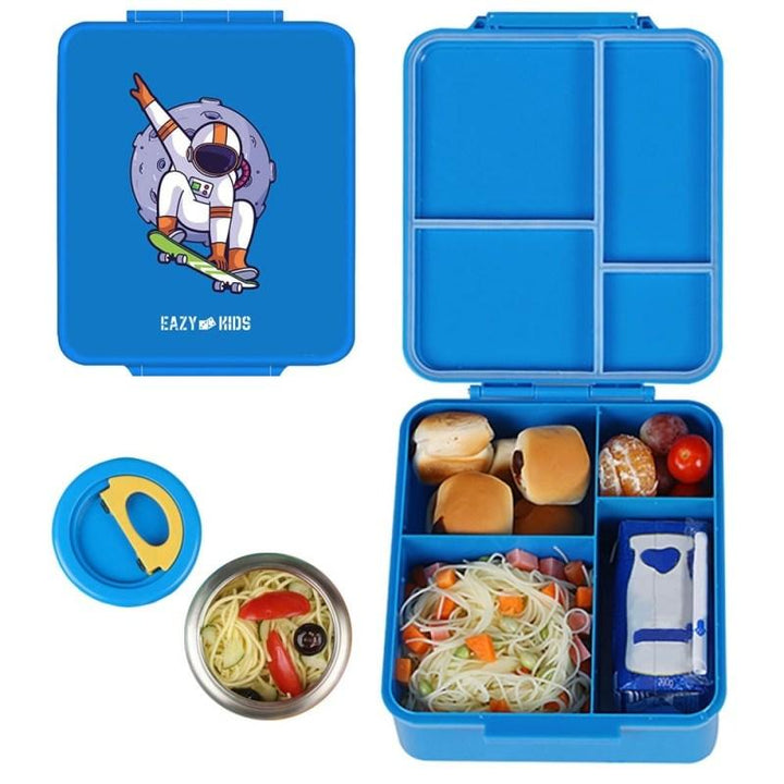 Eazy Kids Jumbo Bento Lunch Box with Insulated Jar - Zrafh.com - Your Destination for Baby & Mother Needs in Saudi Arabia