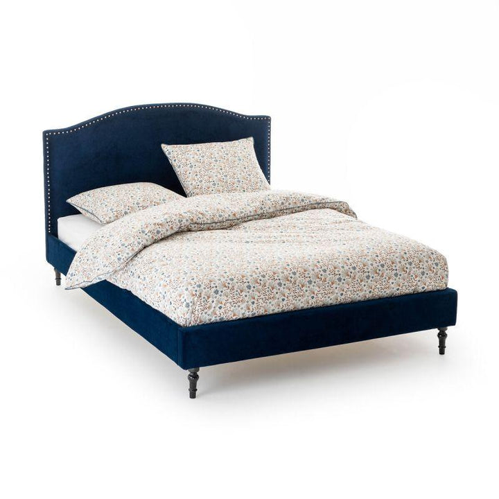 Navy Blue Chanel Retreat Single Bed By Alhome - Zrafh.com - Your Destination for Baby & Mother Needs in Saudi Arabia