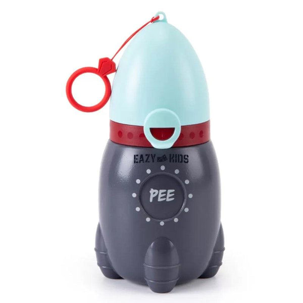 Eazy Kids Toddler On the Go Travel Rocket Urinal with Portable String - 370ml - Zrafh.com - Your Destination for Baby & Mother Needs in Saudi Arabia