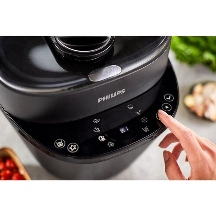 Philips All-in-one Electric Pressure Cooker 5 Litres - Black - HD2151/56 - ZRAFH
