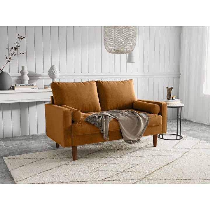 Modern Chic Velvet 2 Seater Sofa - 180x85x85 cm - By Alhome - Zrafh.com - Your Destination for Baby & Mother Needs in Saudi Arabia