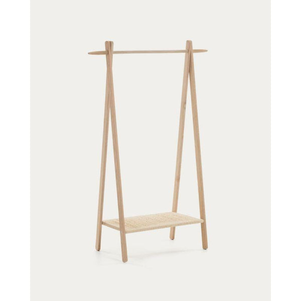 Beige Engineered Wood Kids Clothing Hanger - Size: 84x56x170 By Alhome - Zrafh.com - Your Destination for Baby & Mother Needs in Saudi Arabia