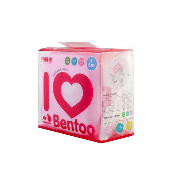 Farlin Bentoo Meal Box For Kids - Pink - ZRAFH