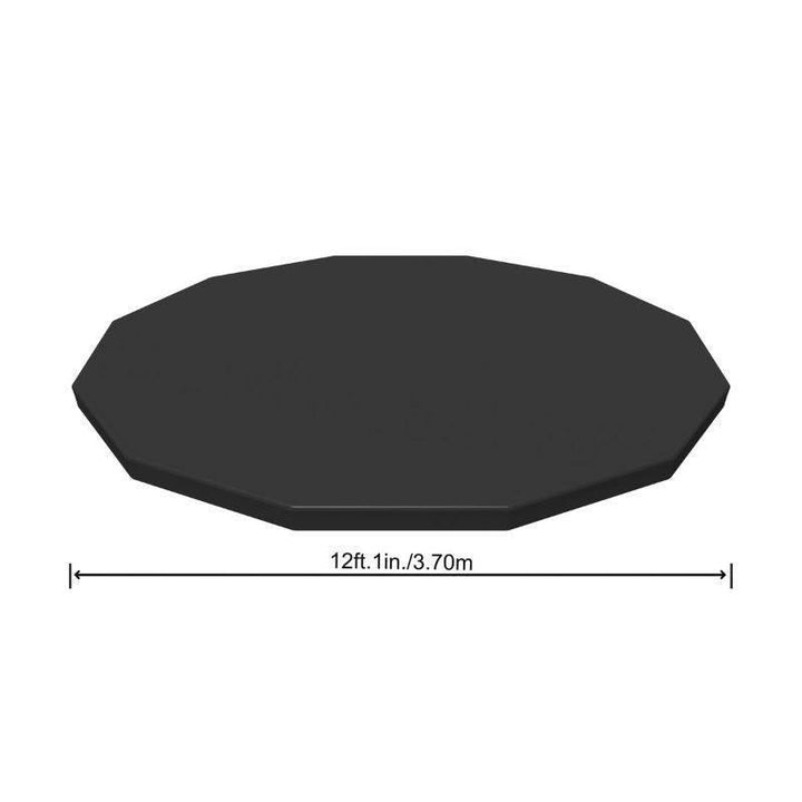 Round Pool Cover - 360 cm Black - 26-58037 - ZRAFH