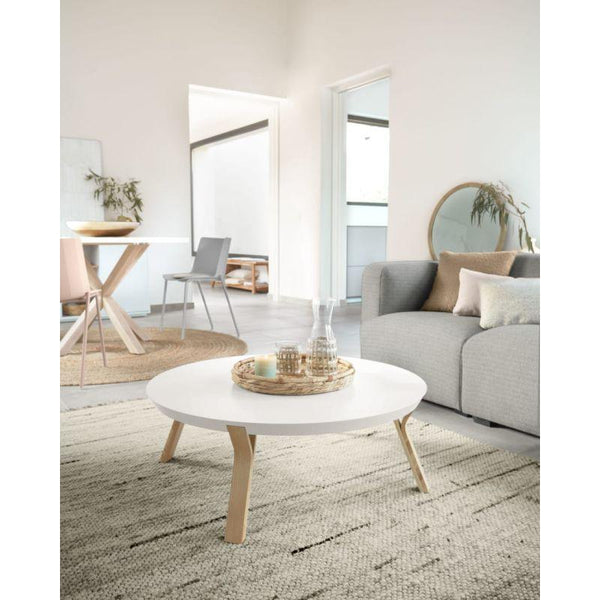 White Engineered Wood Center Table - Size: 90x45 By Alhome - 110112139 - Zrafh.com - Your Destination for Baby & Mother Needs in Saudi Arabia