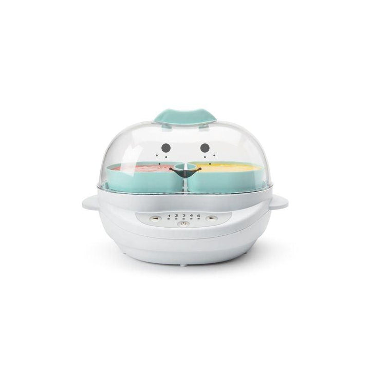 Nutribullet Baby Food Turbo Steamer 420 W - White And Blue - 6 Pieces - Zrafh.com - Your Destination for Baby & Mother Needs in Saudi Arabia