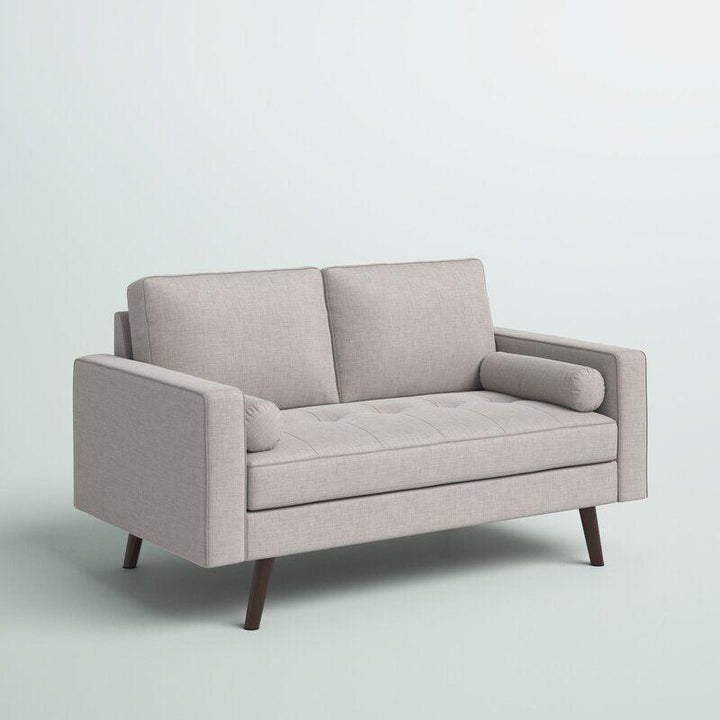 Modern Cozy Linen 2 Seater Sofa - 180x85x85 cm - By Alhome - Zrafh.com - Your Destination for Baby & Mother Needs in Saudi Arabia