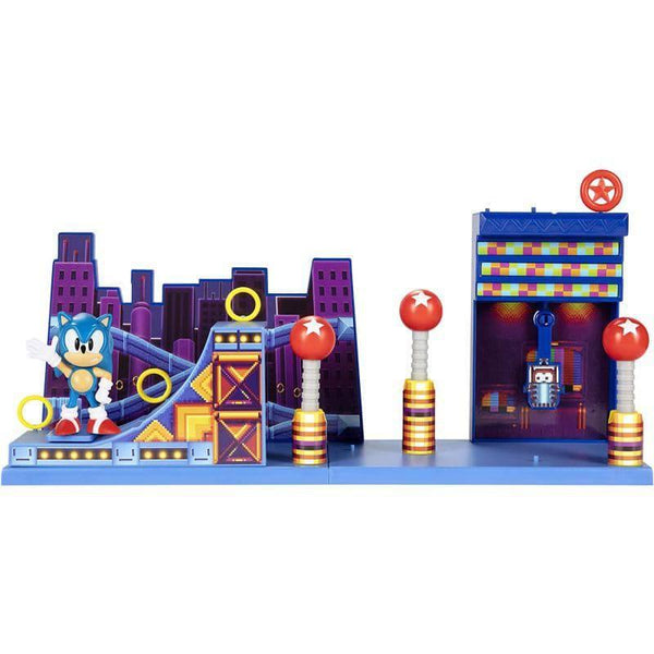 Jakks Playset Sonic Studio Polis Zone - Multicolor - ZRAFH