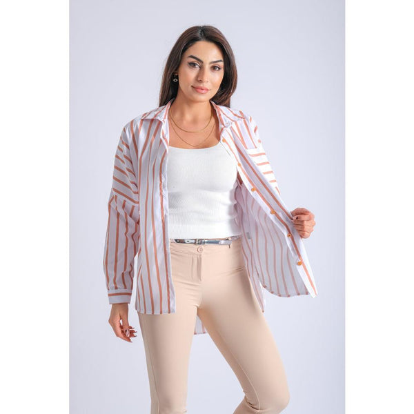 Londonella Women's Shirt with Long Sleeves and Elegant Designined - 100249 - Zrafh.com - Your Destination for Baby & Mother Needs in Saudi Arabia