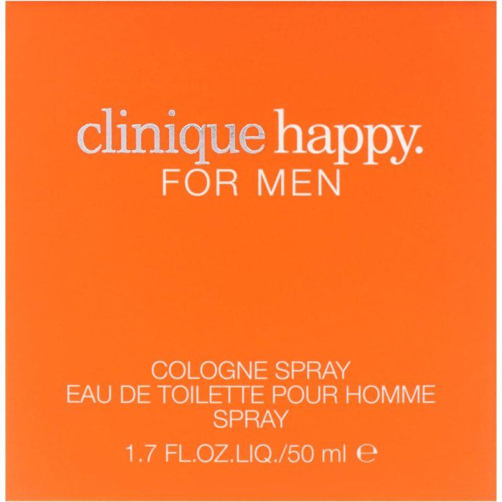 Clinique Happy For Men - Eau De Toilette - 50 ml - Zrafh.com - Your Destination for Baby & Mother Needs in Saudi Arabia
