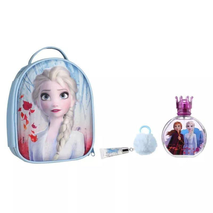 Disney Frozen II Perfume Set with Bag (Eau De Toilette 100 ml + Lipgloss) - ZRAFH