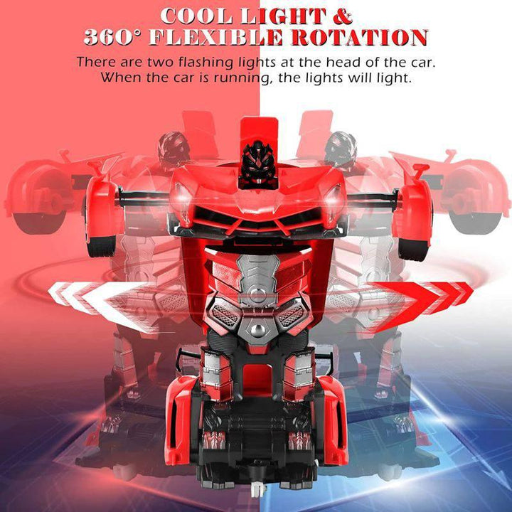 P.JOY Demoz RC Transforming Robot Car 1:18 Scale - ZRAFH