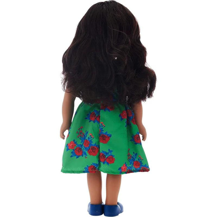Hayati Girl 18-Inch Doll Jeedah Green Dress - ZRAFH