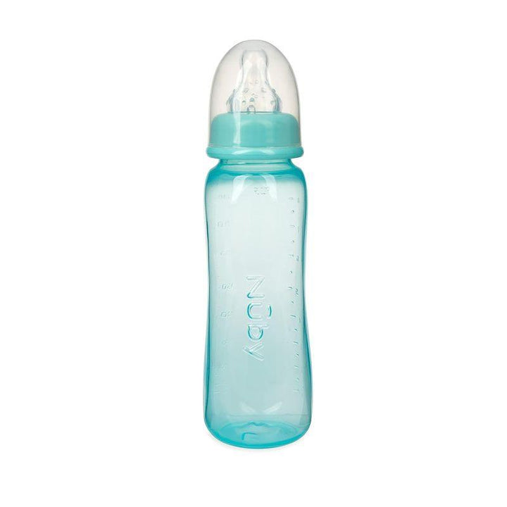 Nuby 1PK 120ml pp tinted conventional bottle Blue - ZRAFH