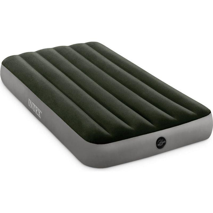 Intex Dura-Beam Prestige Double Air Bed - Battery Pump - Green - INT64777 - Zrafh.com - Your Destination for Baby & Mother Needs in Saudi Arabia