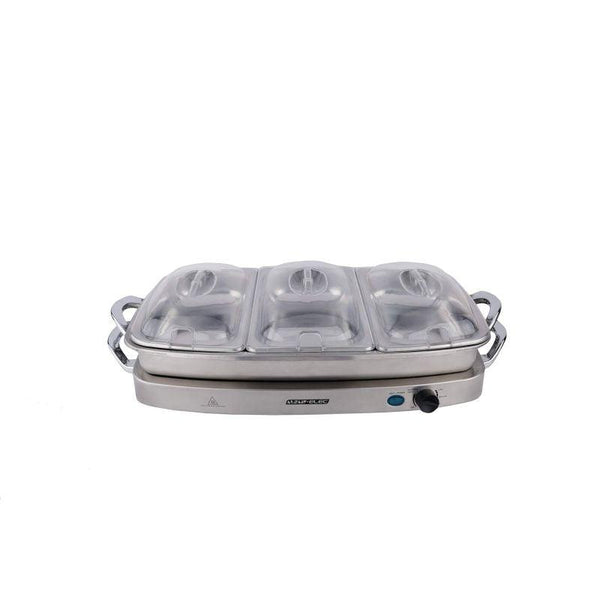 Alsaif Electric Buffet Server Cooking Plates 450 Watts - Zrafh.com - Your Destination for Baby & Mother Needs in Saudi Arabia