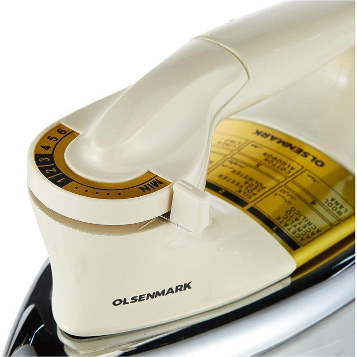 Olsenmark Automatic Dry Iron - 1200 w - OMDI1590 - Zrafh.com - Your Destination for Baby & Mother Needs in Saudi Arabia