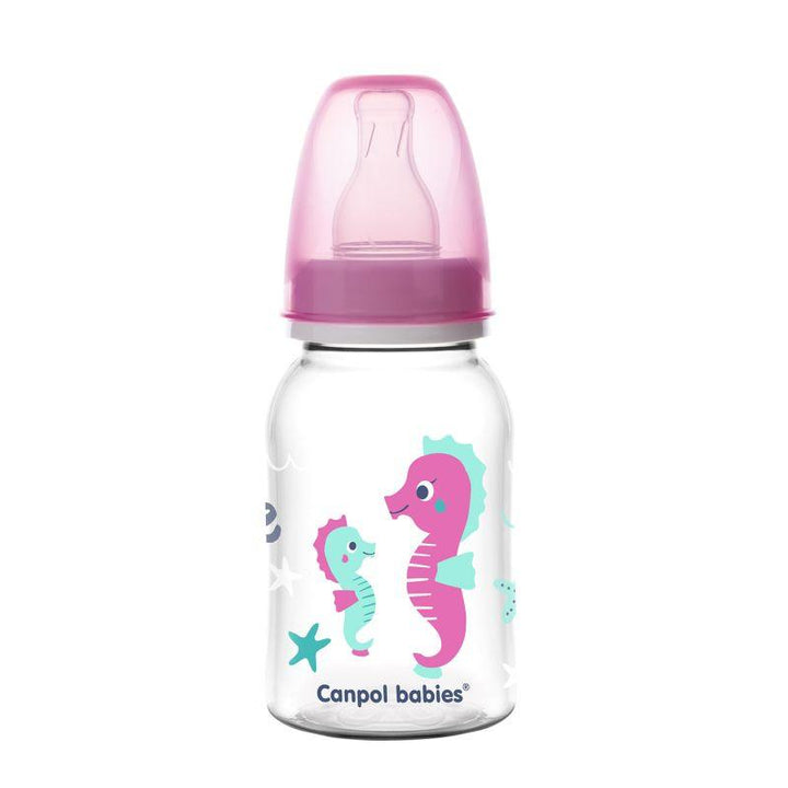 Canpol babies Narrow Neck Feeding Bottle 120ml - ZRAFH