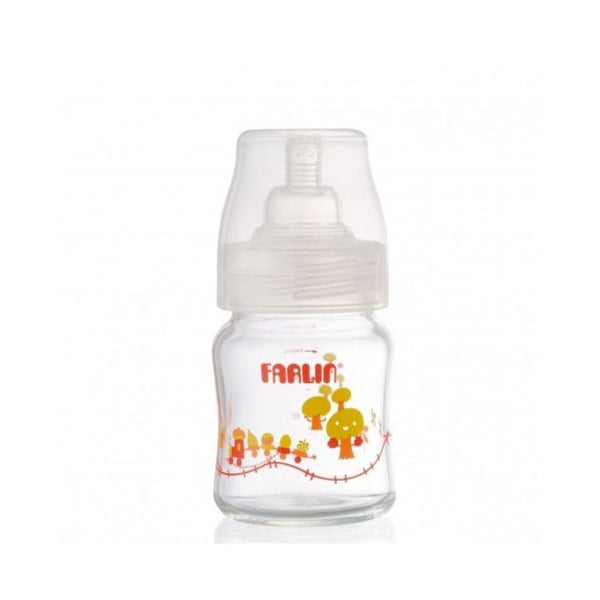 Farlin Feeding Bottle Wide Neck Heat Resistant - 120 ml - ZRAFH